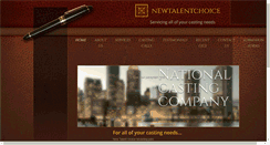 Desktop Screenshot of newtalentchoice.com